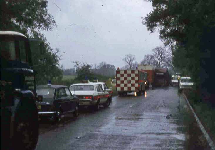 Red Rover AEC Reliance Plaxton Derwent Westcott accident